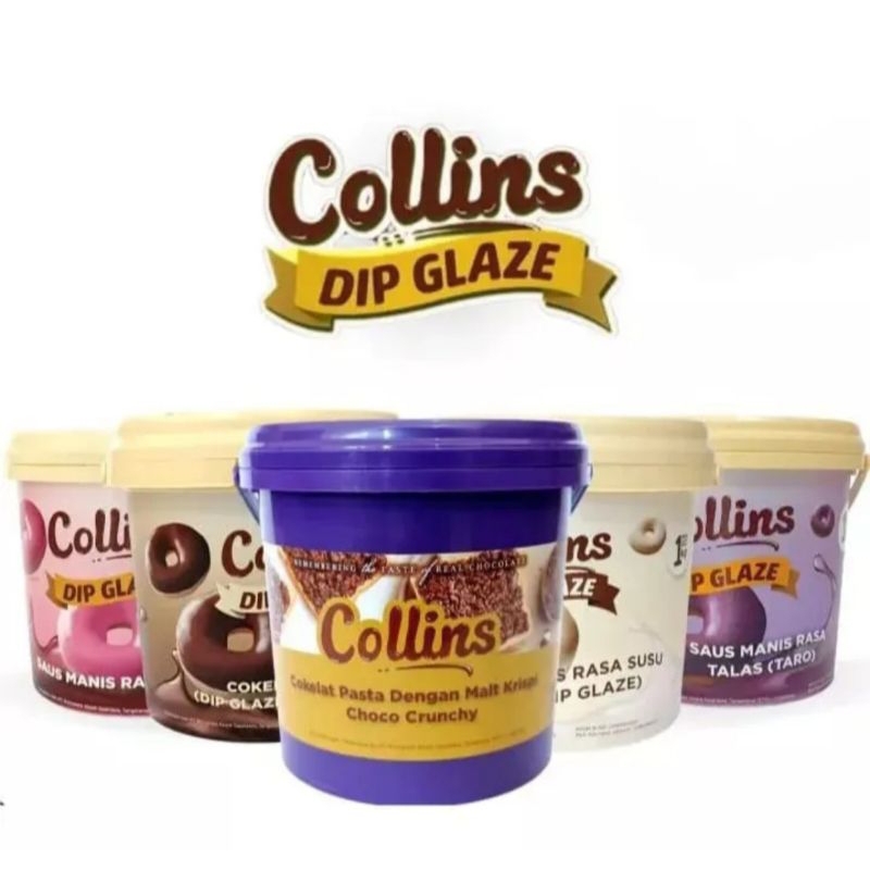 

COLLINS COKLAT GLAZE