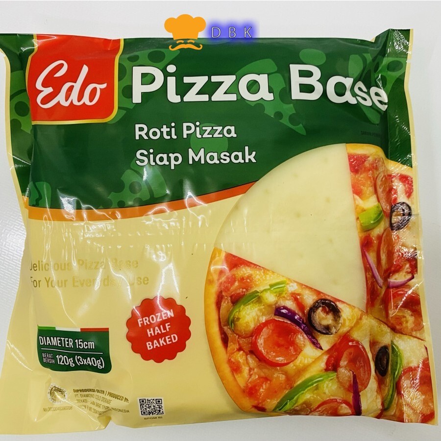 

Pizza Base Edo Adonan roti Piza dough Instant halal diameter 15cm