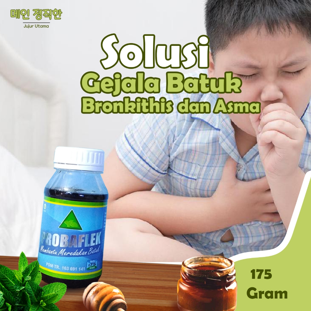 

Madu Batuk Probaflek Batuk Flek Menahun Original 175 Gr