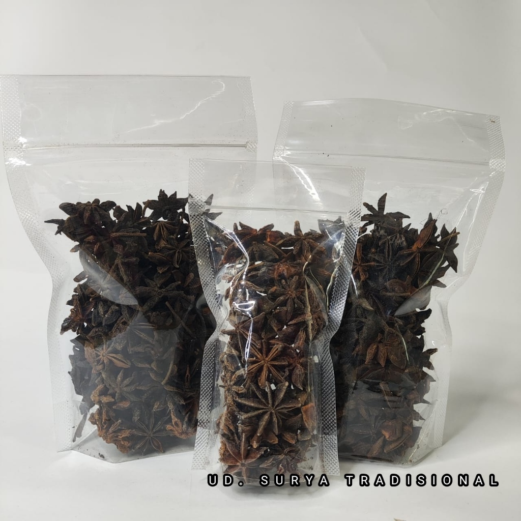 

bunga lawang/pekak/star anise 100 gram dan 200 gram