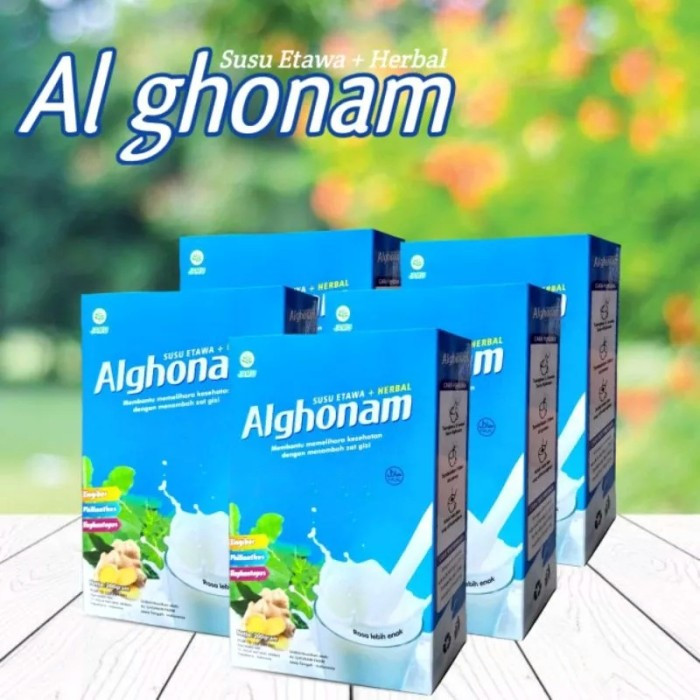 Susu Kambing Etawa Al Ghonam BPOM 200 Gram - Jogja Natural Herbal