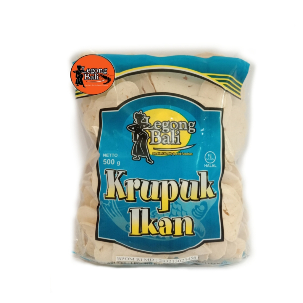 

Legong Bali Kerupuk Krupuk Ikan RPL Tengiri 500 gr