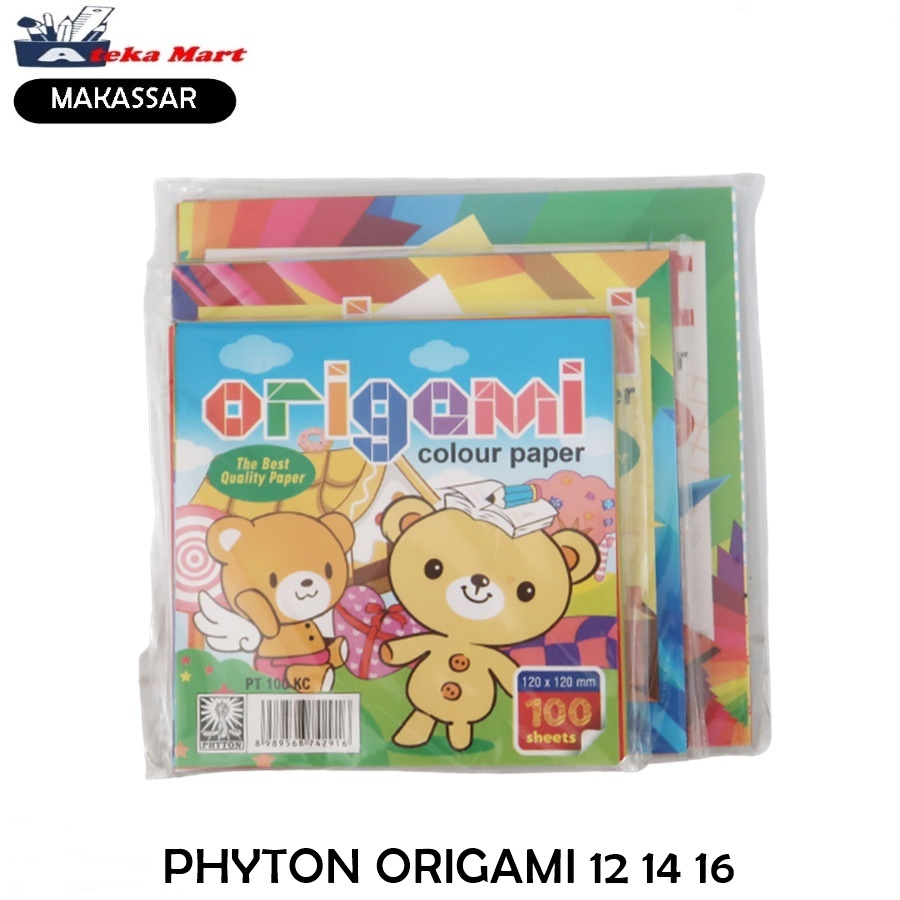 

[PAK/100LBR] PHYTON ORIGAMI 12 14 16 10WARNA