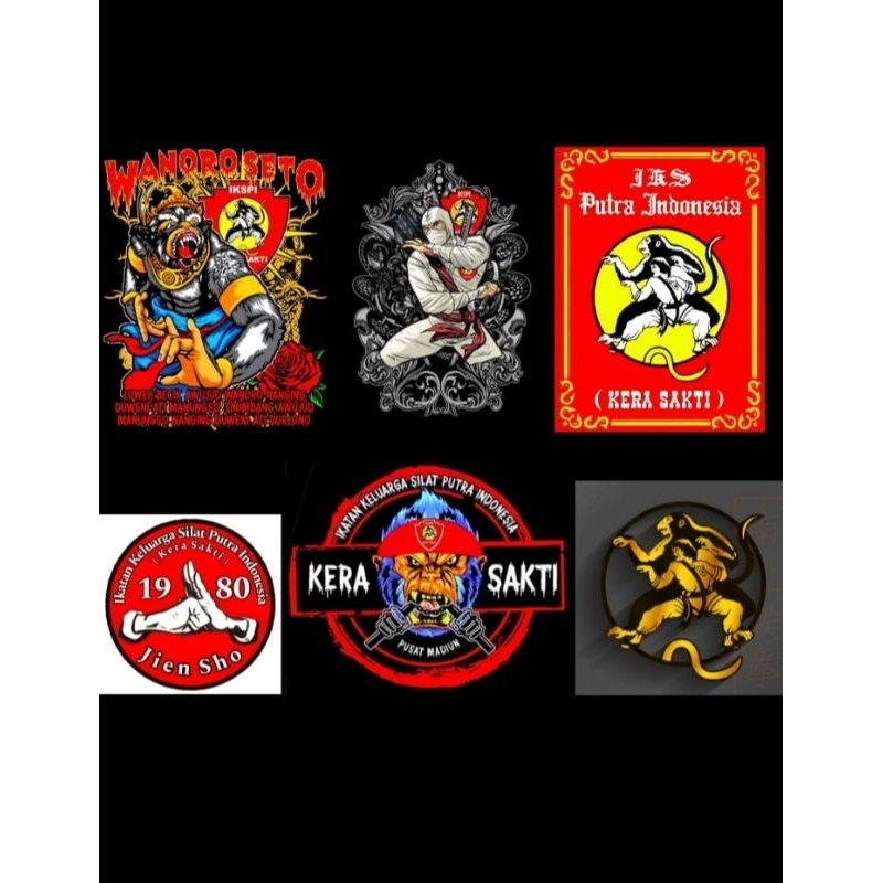 

Sticker IKSPI Kera Sakti 6pcs