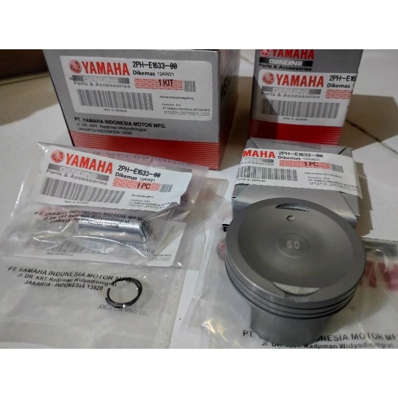 PISTON KIT SEET RING SEHER PEN KLIP  MIO M3 OS STD/ 25/ 50 /75/ 100