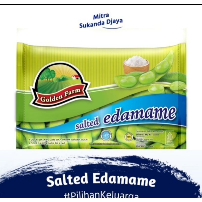 

Golden Farm Edamame Salted 450gr