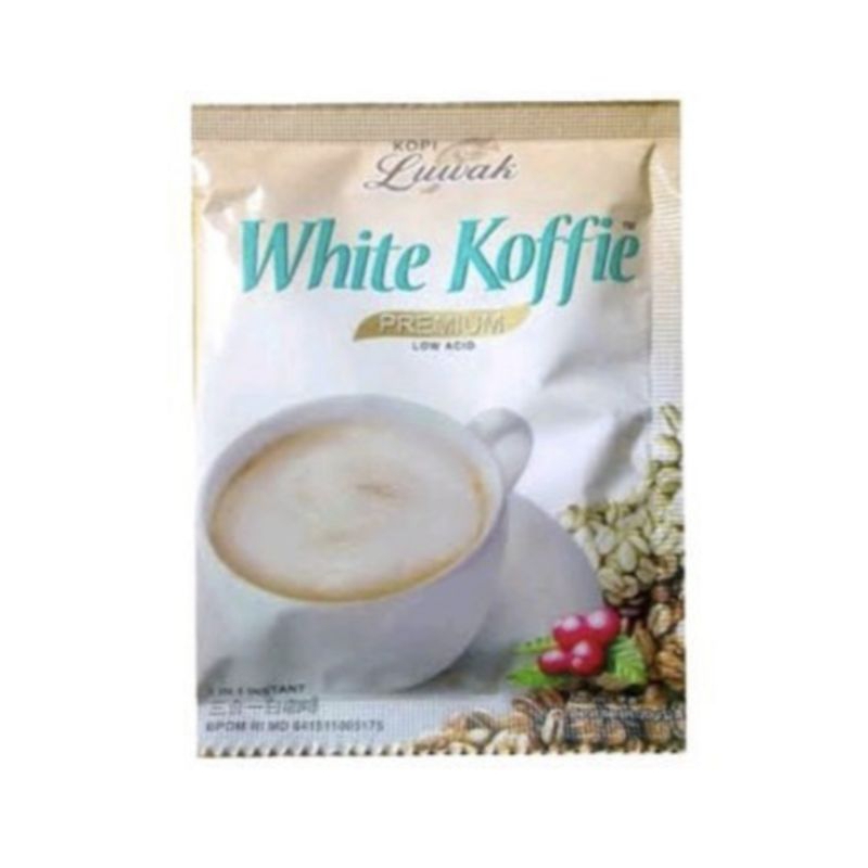 

Luwak White Koffie Original / Tarik Malaka / Kopi+Gula 1 sachet (growceries.idn)