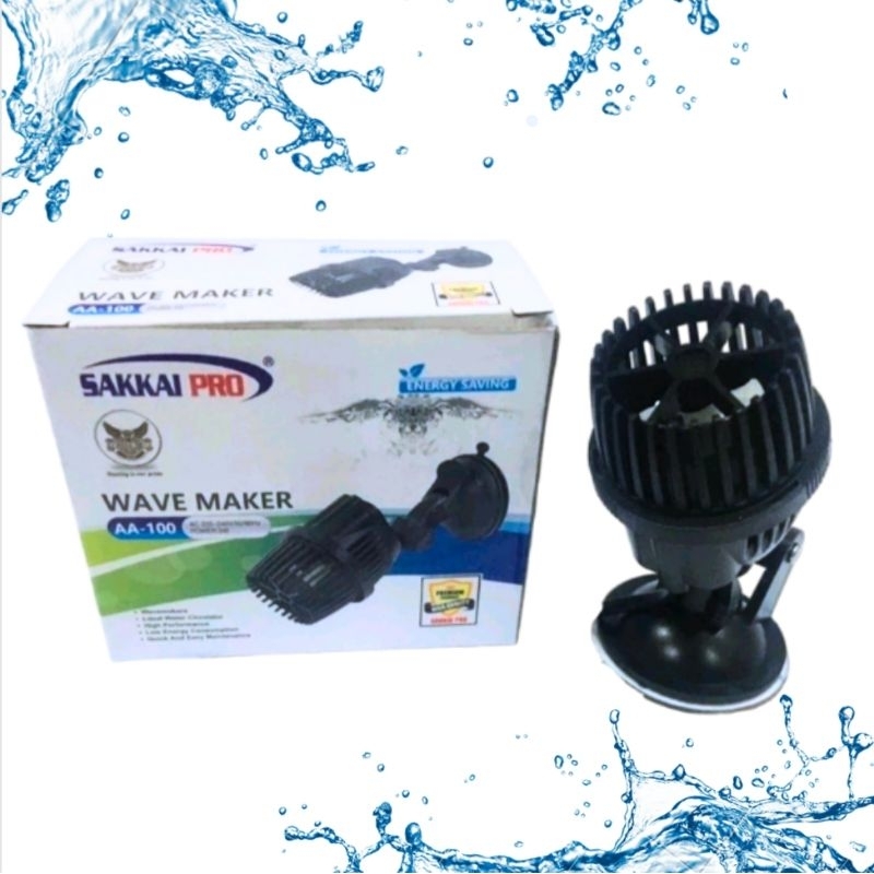 WAVE MAKER SAKKAI PRO AA 100 Mesin Pembuat Arus Ombak Air Aquarium