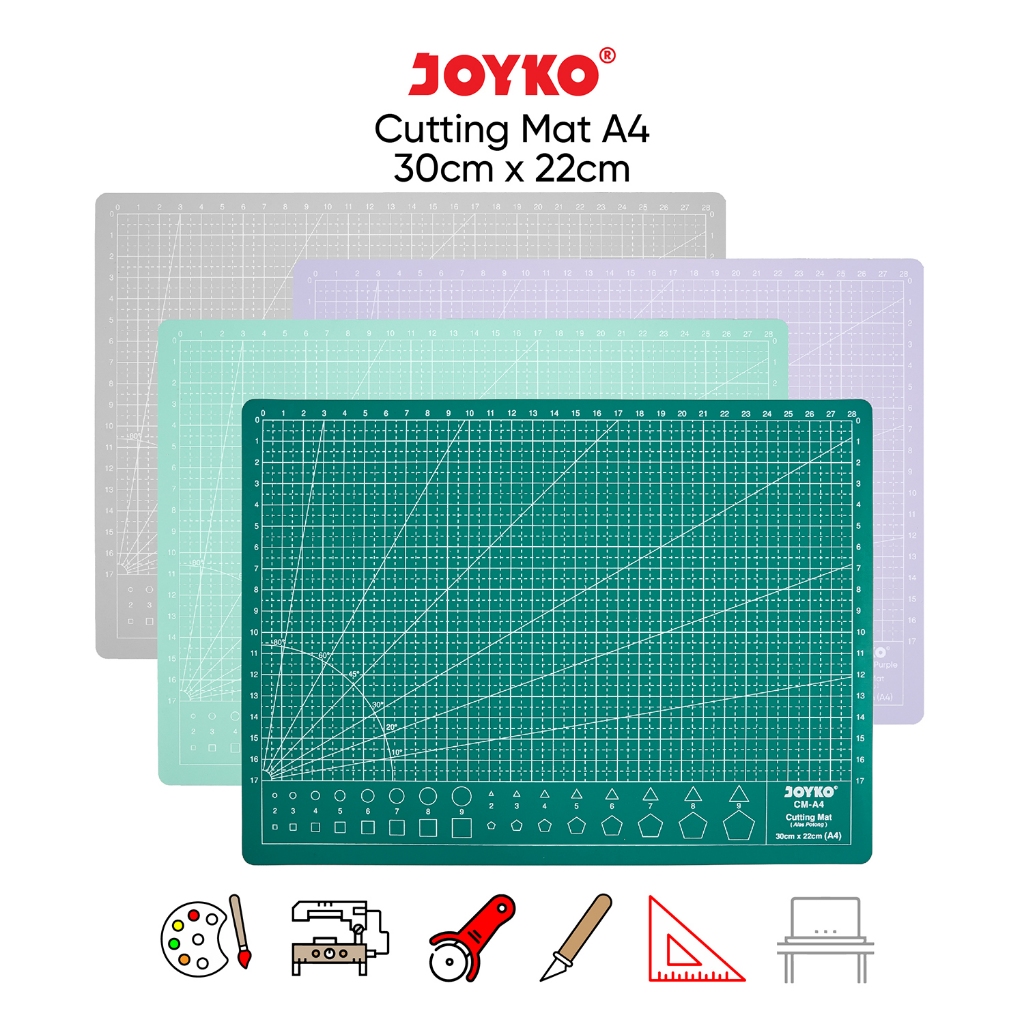 

JOYKO Cutting Mat Alas Potong Ukuran A4 CM-A4