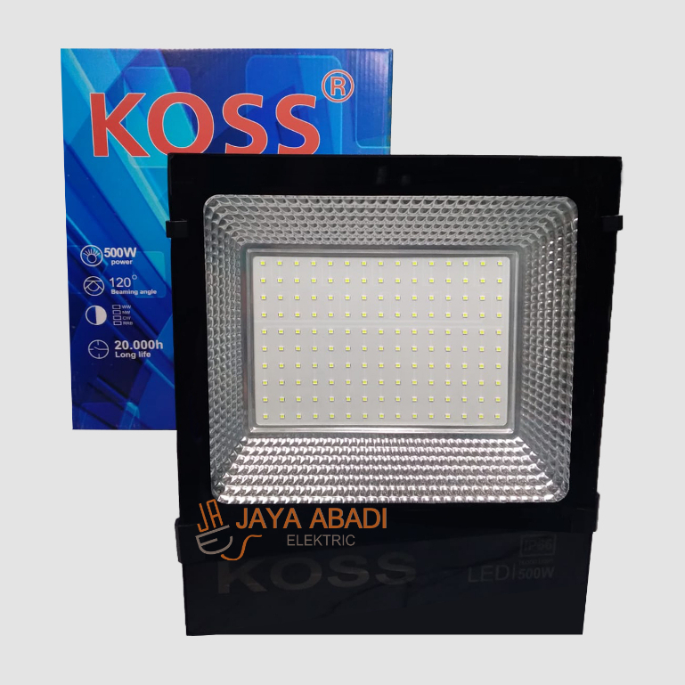 Lampu sorot led 500 watt lampu sorot tembak led 500 w  koss outdoor