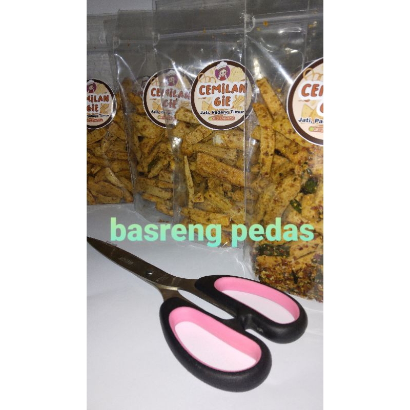 

Basreng Pedas daun Jeruk 100gr