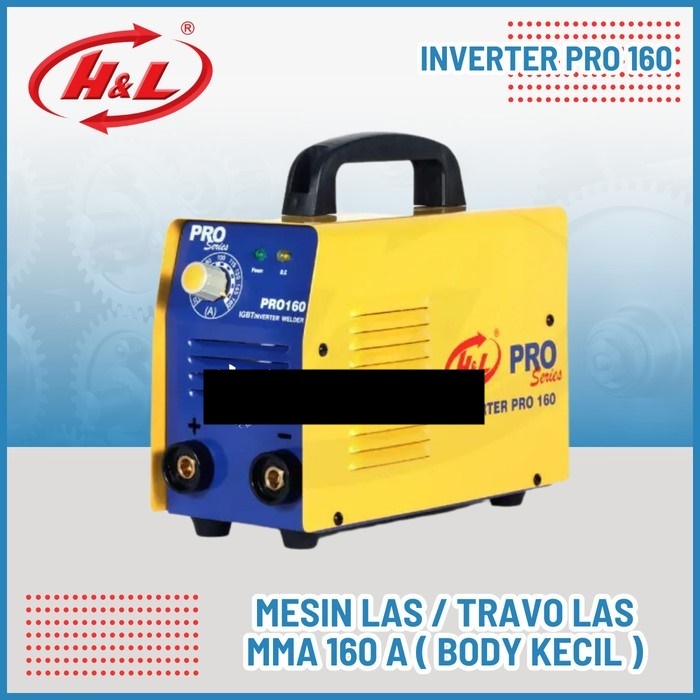 H&L Pro 160 Mesin Las Listrik Travo Las Inverter