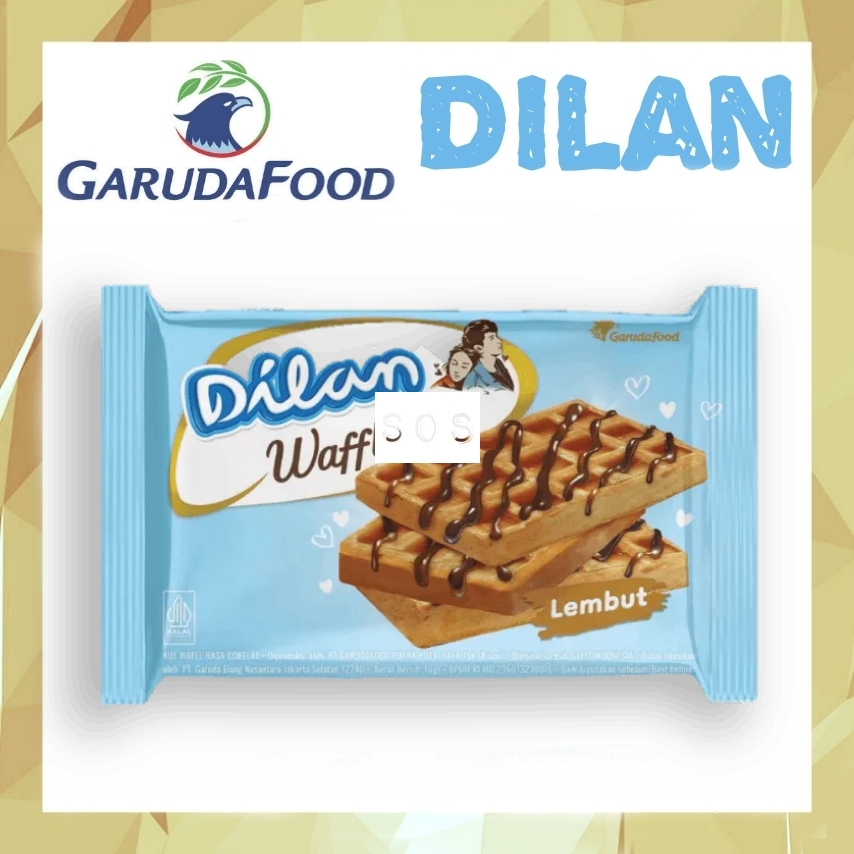 

《OS3》 Garuda Food Kue Coklat Dilan Waffle Lembut