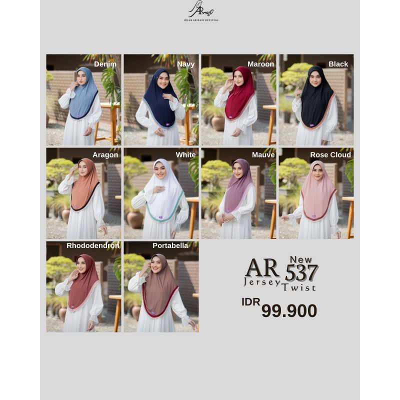 Terlaris ✔️ Ar 537 | arrafi 537 | bergo arrafi