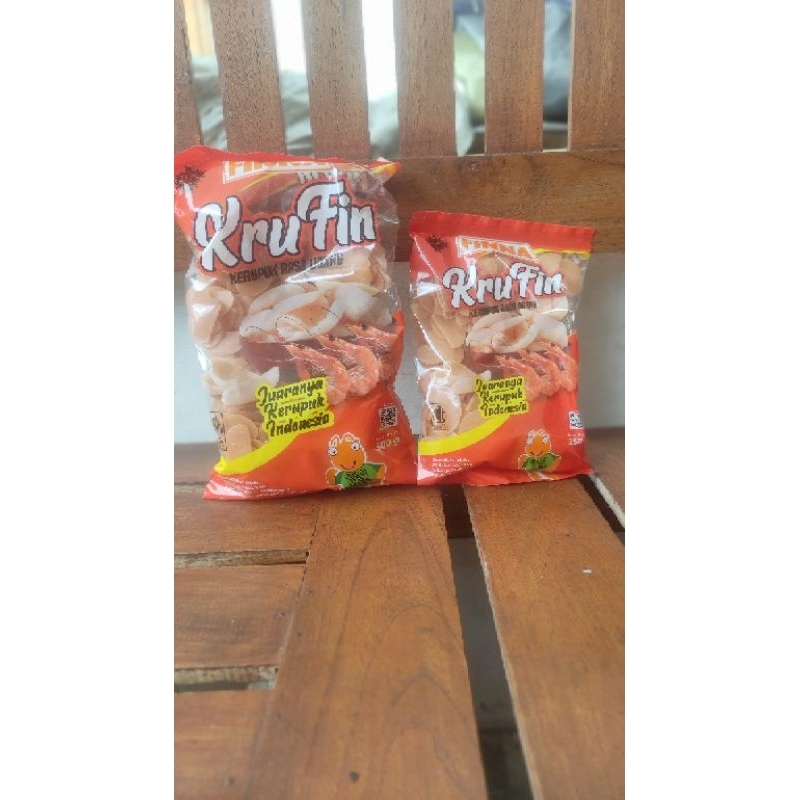 

Krupuk Mentah Rasa Udang KRUFIN enak