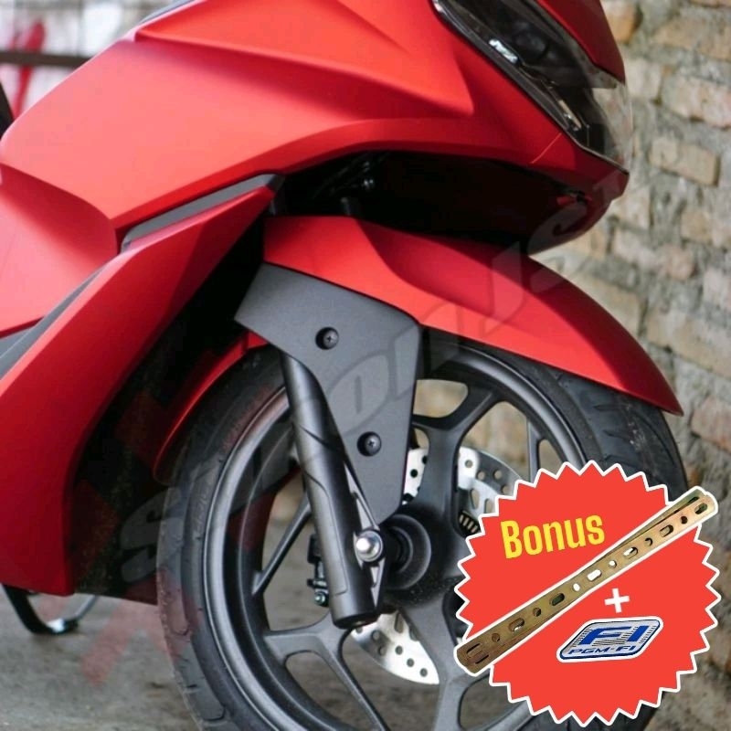 Kuping tambahan spakbor/fender depan honda PCX 150 2018-2020 dan PCX 160 2021-2025