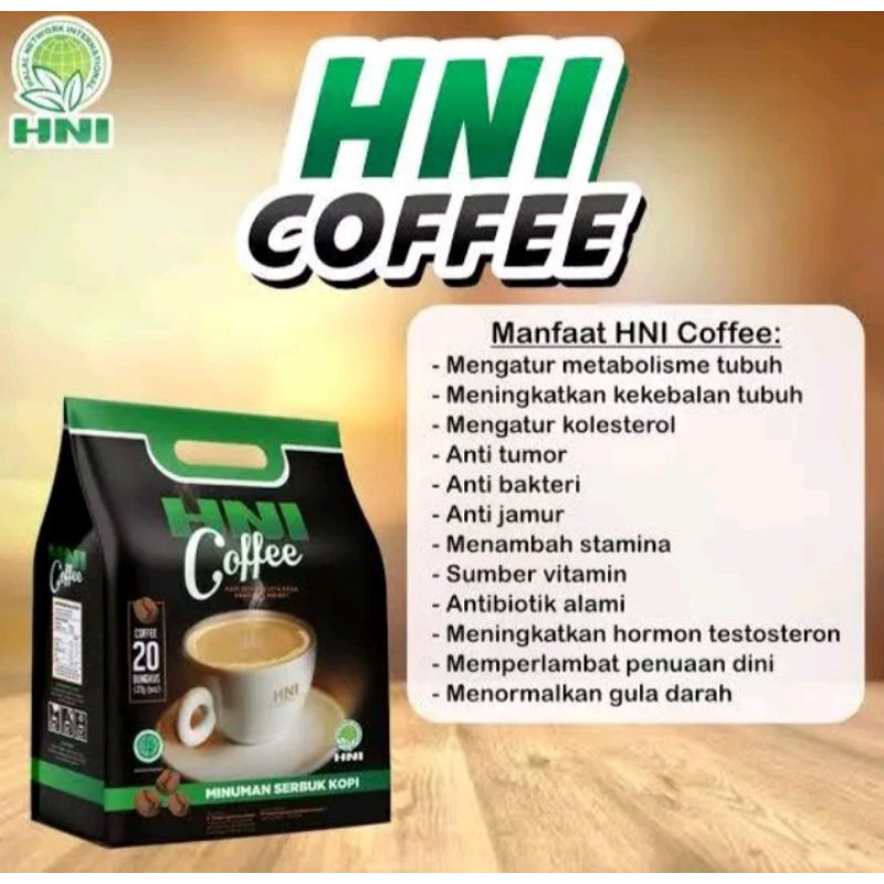 

Tazakka Herba Health | HNI COFFEE HNI-HPAI • Kopi Herbal Sehat Nikmat dengan Campuran Susu Kambing Madu Habbatusauda