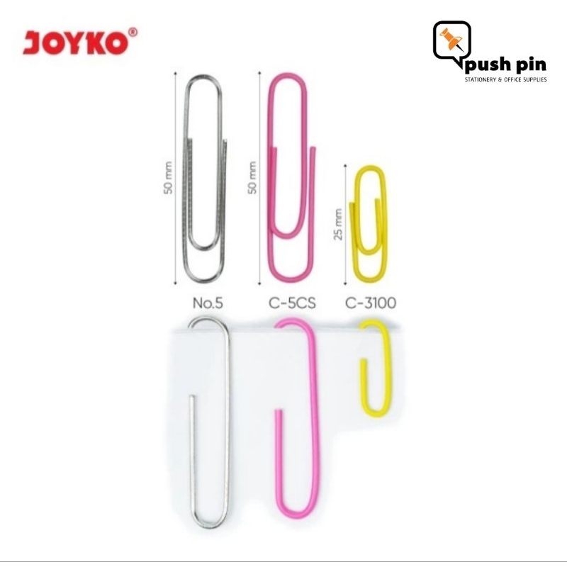 

Joyko Paper Clip Klip Penjepit Kertas