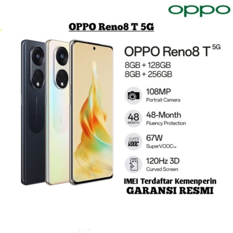 Oppo Reno 8T 5G RAM 8/128GB