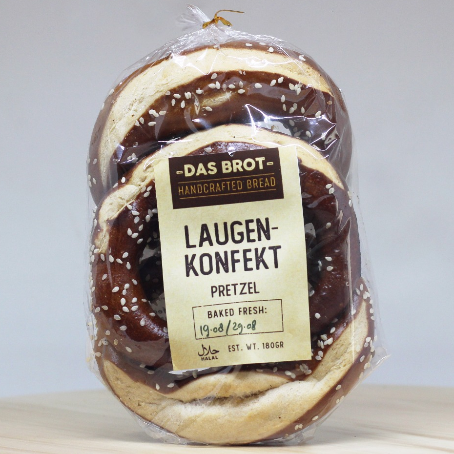 

Dasbrot Bread Laugent Konfect Pretzel Roti Enak