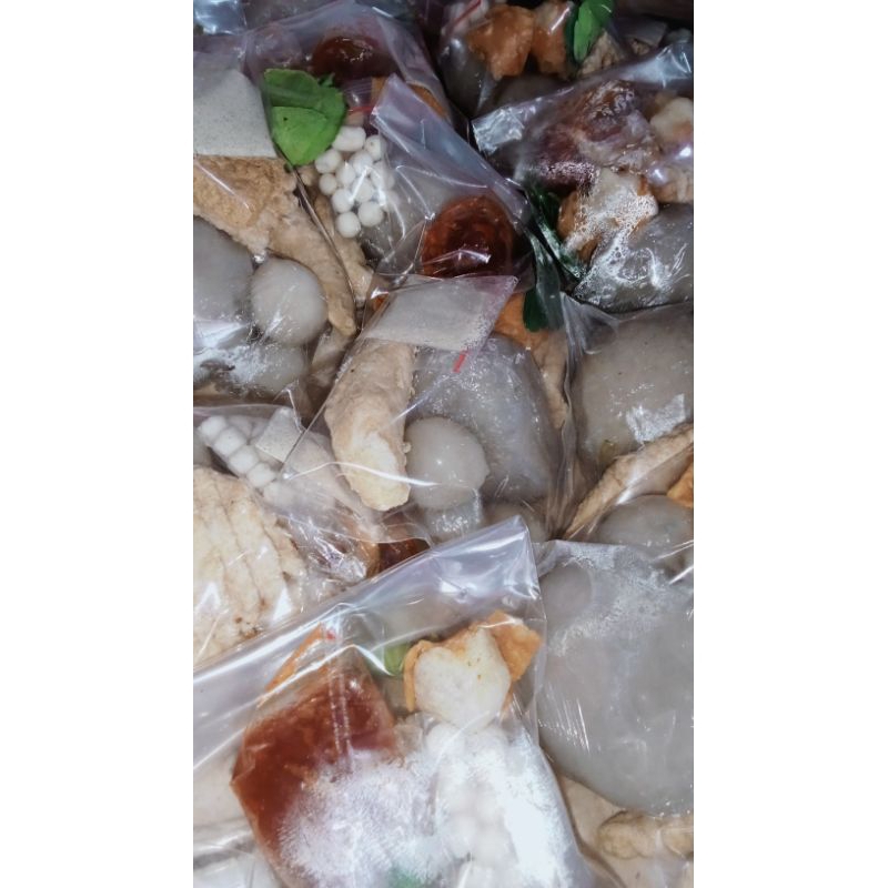 

Baso Aci isi ayam suwir jumbo termurah Bandung
