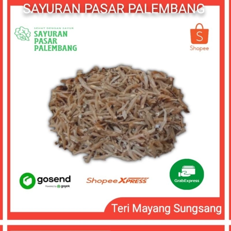 

Teri mayang sungsang - Sayuran Pasar Palembang