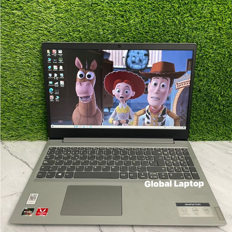 LAPTOP LENOVO IDEAPAD S145 AMD RYZEN 3 RAM 8/128GB SECOND BERKUALITAS -FREE GIFT