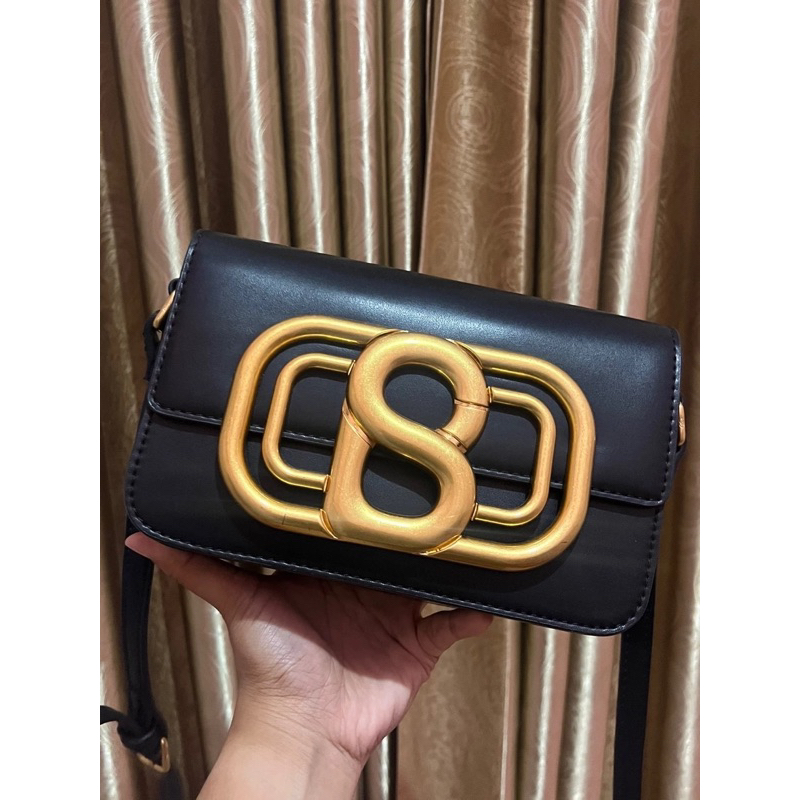 Briana Bag Buttonscarves Black