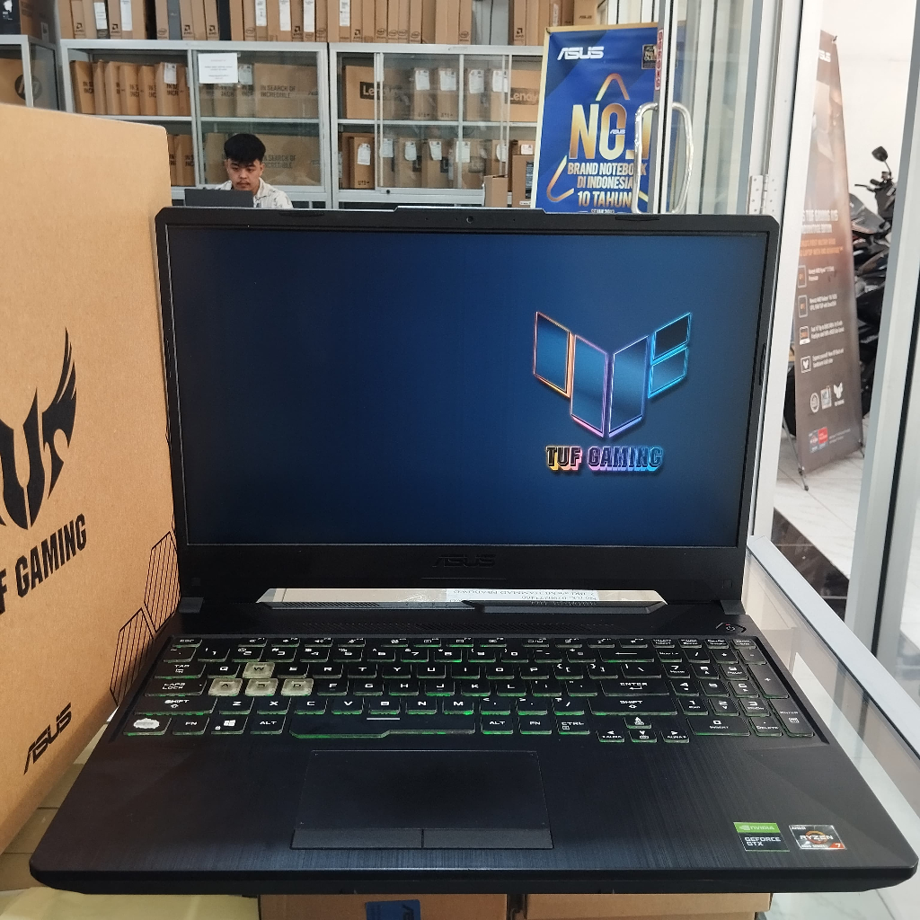 Laptop Gaming Asus TuF A15 Ryzen 7 4800H RAM 8GB SSD 512GB Nvidia GTX 1660Ti 6GB