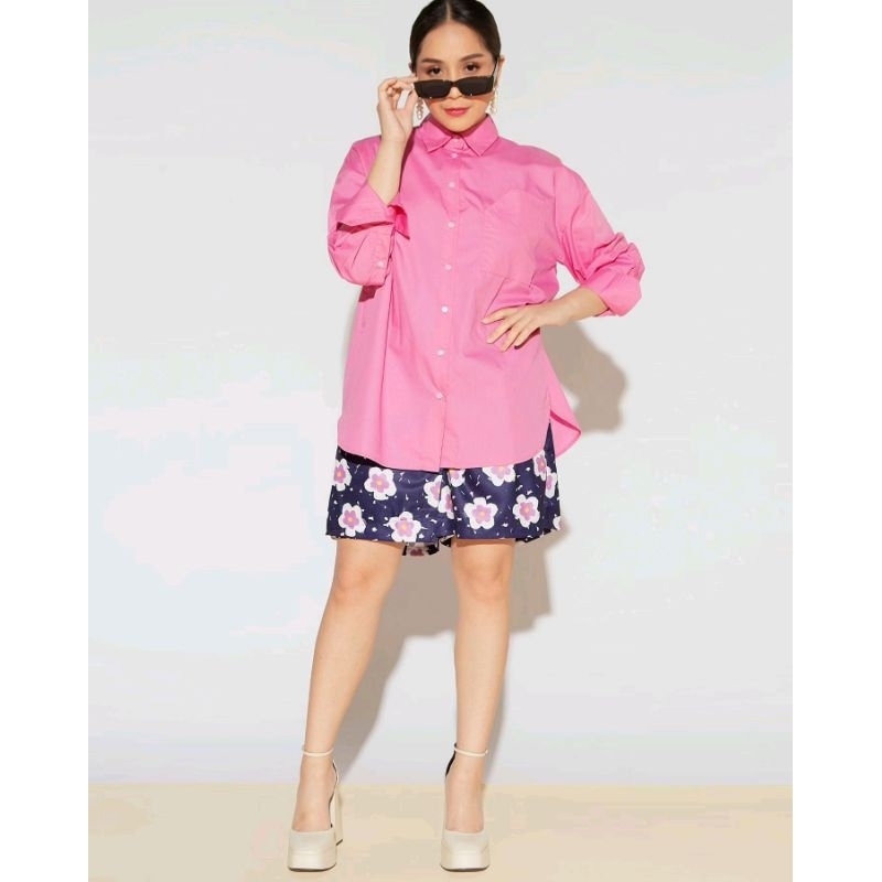 Cottonink x Nagita Slavina Pink Shabason Shirt