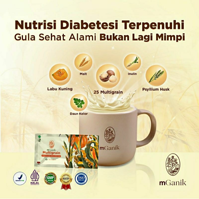 

Ecer Sachet mGanik Multigrain Nutrisi