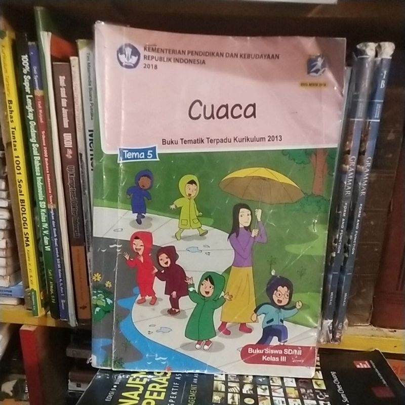 buku tema 5 cuaca kelas 3 sd