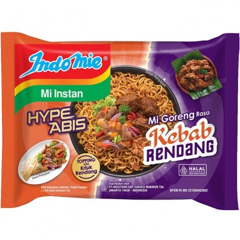 

Indomie Goreng Kebab Rendang 83gr