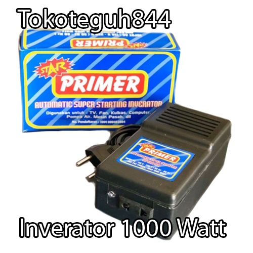 Star Primer invertor/Inverator Star Primer 1000 Watt (Atasi Listrik Anti Jepret)