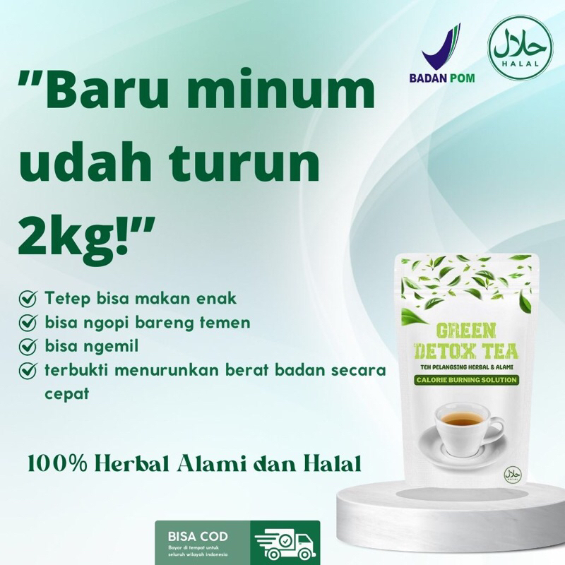 

Pelangsing Badan BPOM Green Detox tea Pembakar Lemak Perut Buncit -Teh pelangsing badan efektif-Pelangsingberat herbal alami-Minuman penurun berat badan-Teh herbal untuk diet-Teh pelangsing tubuh terbukti-pelangsing ampuh-Minuman detoksifikasi tubuh