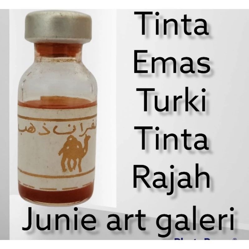 MINYAK TINTA EMAS UNTUK MENULIS RJAH / TINTA EMAS TURKI CAP ONTA