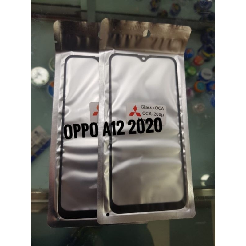 GLASS - KACA LCD TOUCHSCREEN TS ONLY OPPO A12 - OPPO A12  OPPO A12