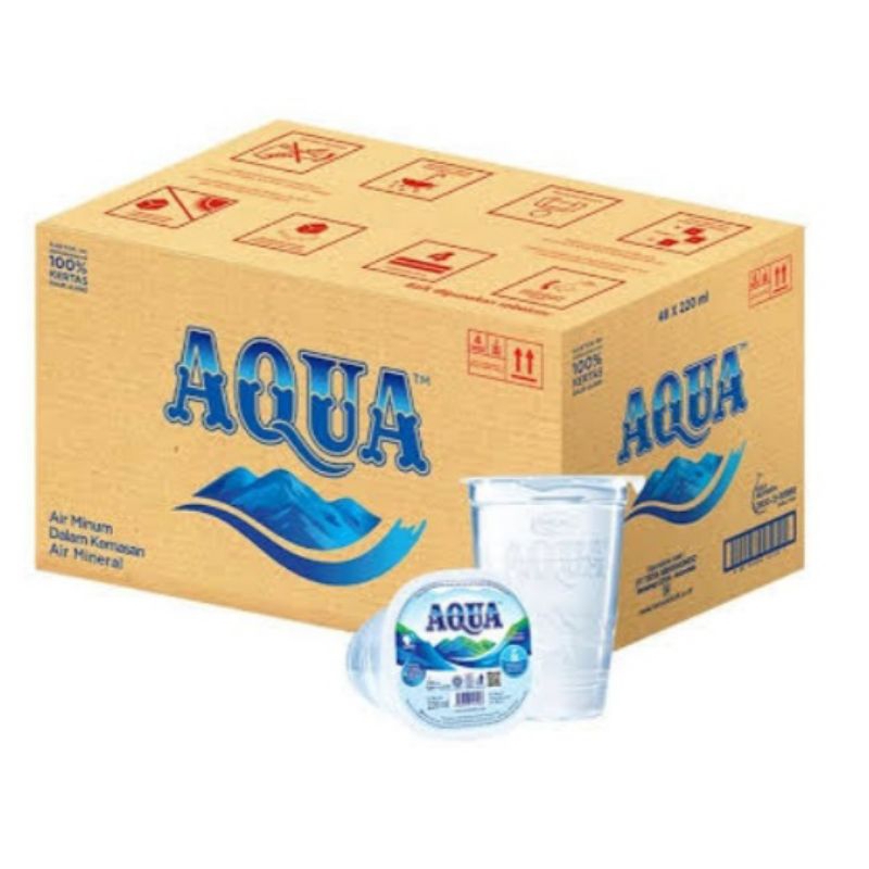 

Aqua Gelas 220ml / dus