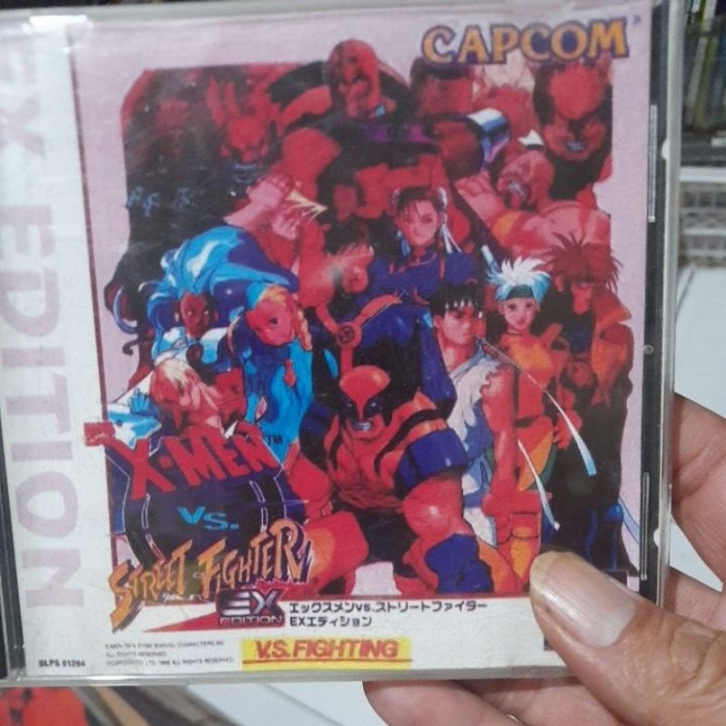 cd ps1 kopab kolpri x-men vs street fighter normal