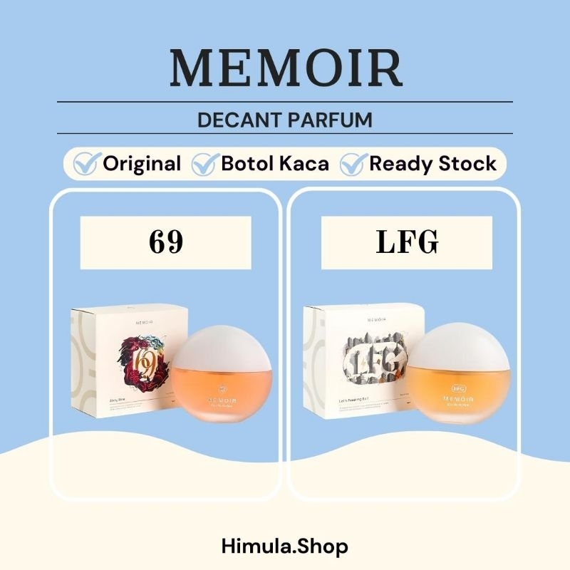 decant/share parfum memoir - LFG, 69