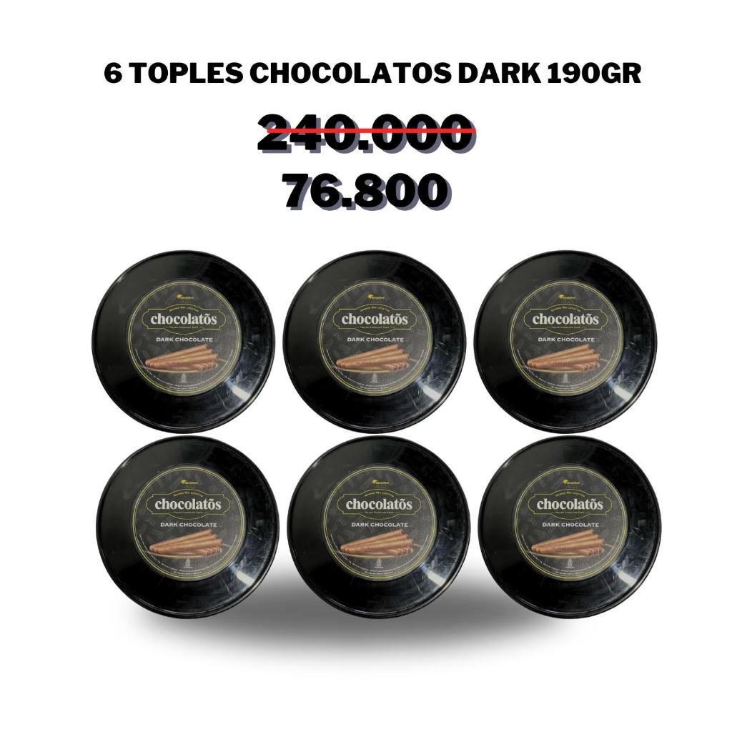 

1 DUS isi 6 TOPLES Chocolatos Dark 190gr