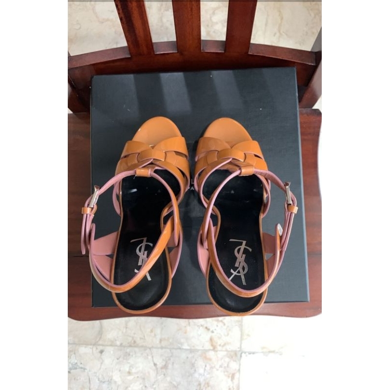 Preloved YSL Saint Laurent Tribute Heels 135mm Size 37