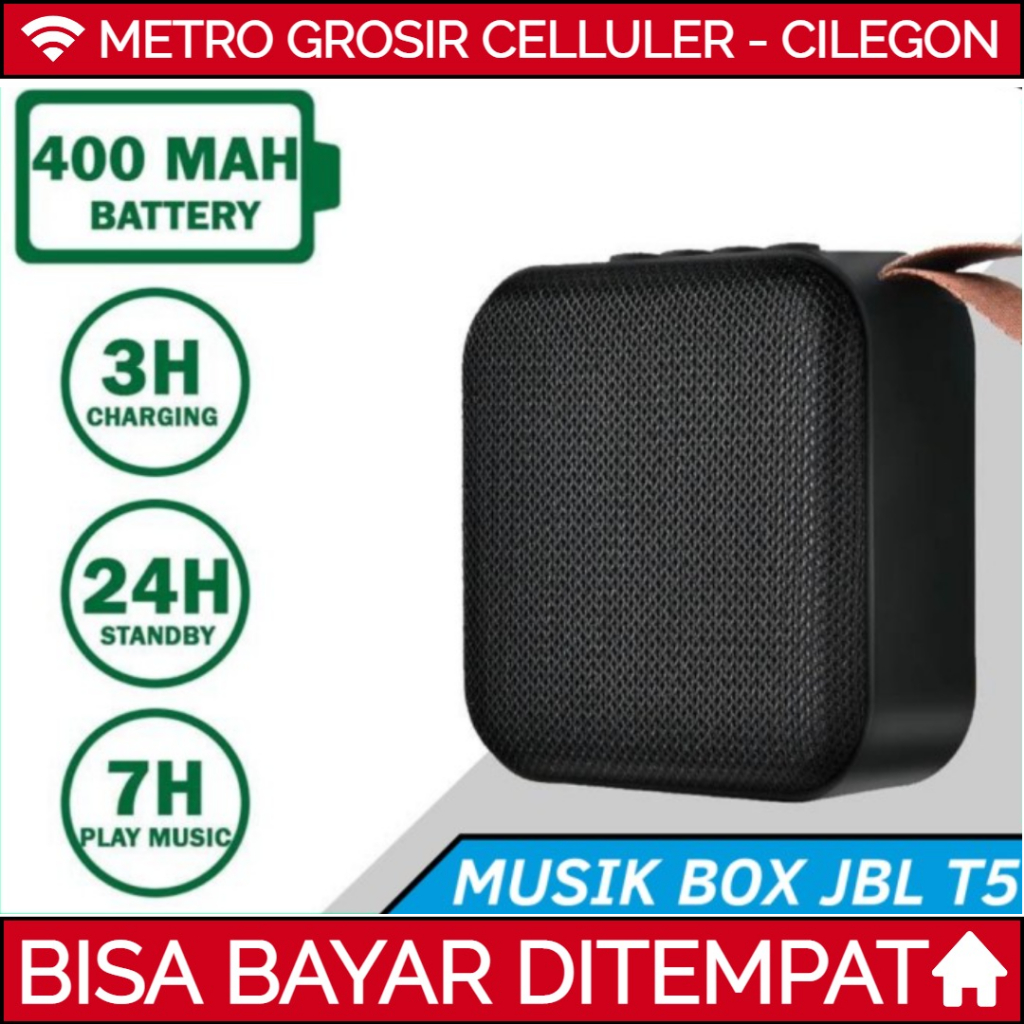 SPEAKER JBL T5A BLUETOOTH WIRELESS - MUSIK BOX SPEAKER