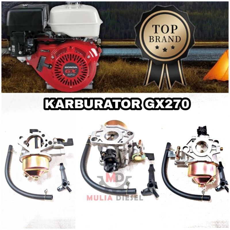 Karburator Carburator Mesin Penggerak Generator  GX270 GX 270 9HP 10HP