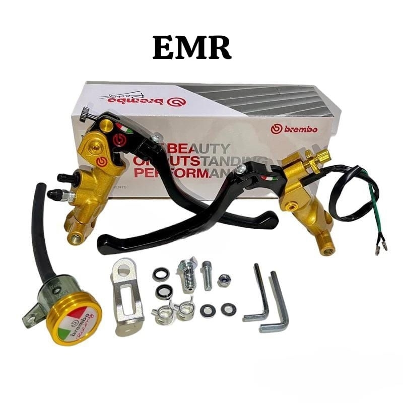 master rem tabung 1 izumi brembo gold universal atau handle master rem izumi brembo universal motor 