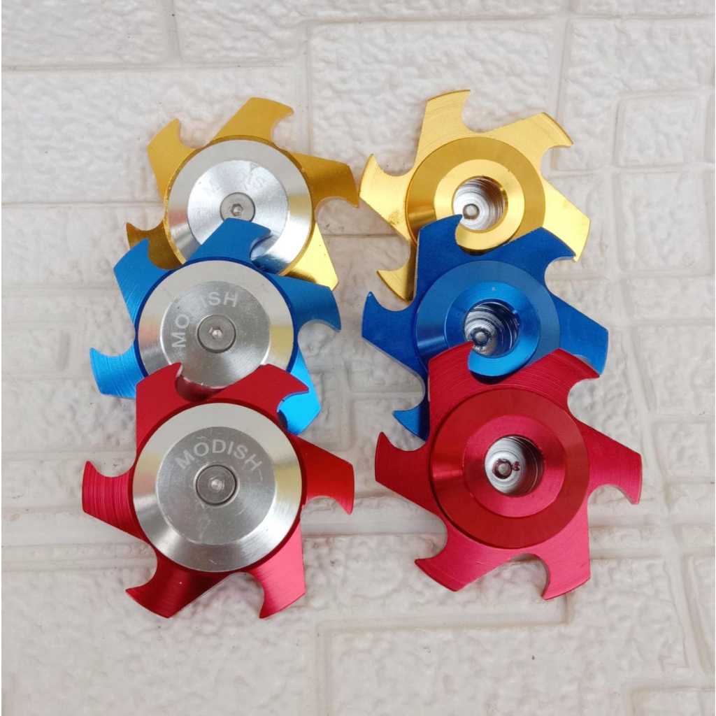 Jalu As Roda Depan Model Bintang Gasing Full CNC Universal Semua Motor