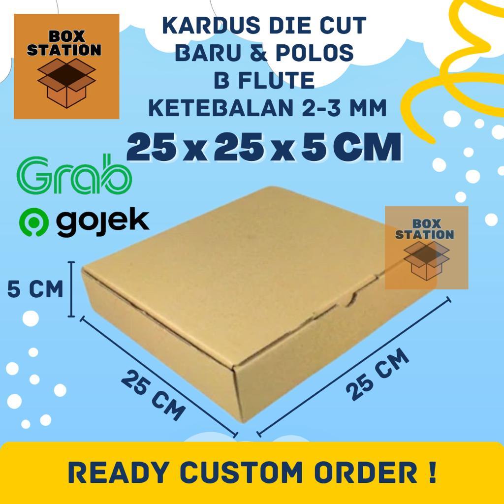 

Kardus Die Cut uk 25 x 25 x 5 B/f Baru - Box Packing Custom Kotak