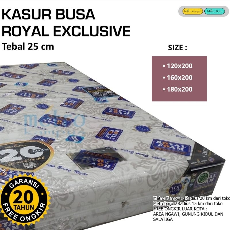 KASUR BUSA ROYAL EXCLUSIVE