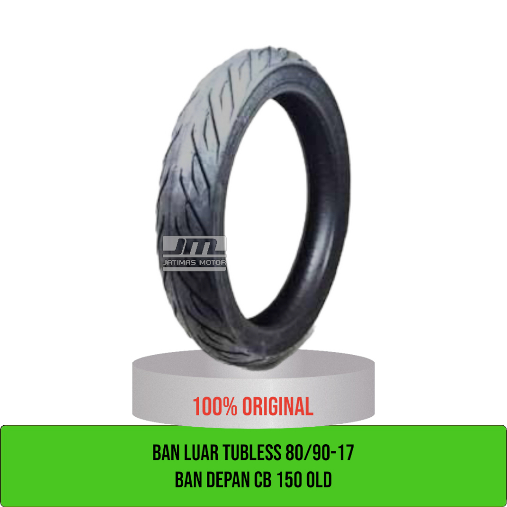 Ban luar tubless 80/90 - 17 ban depan cb 150 old 44711-K15-901