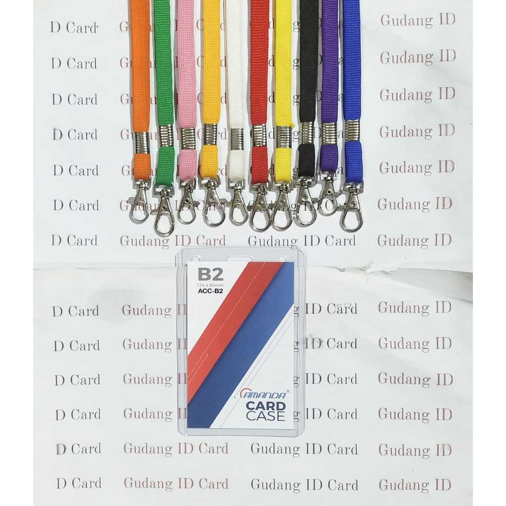 

Paket Tali Kait Besi 1CM + Card Case B2